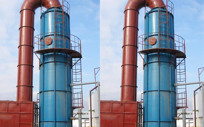 设计锅炉脱硫除尘器在结构方面的思路